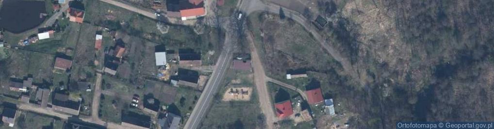 Zdjęcie satelitarne OSP w Sądowie