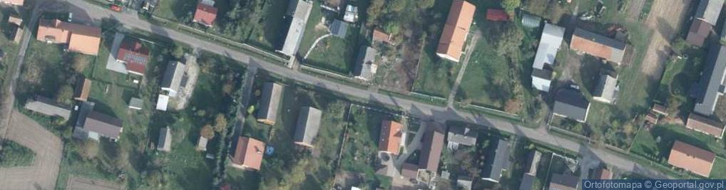 Zdjęcie satelitarne OSP w Siemysłowie