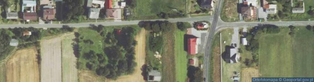 Zdjęcie satelitarne OSP w Sierbowicach