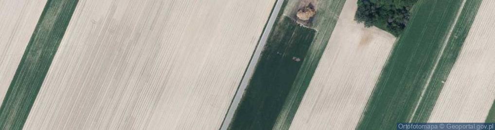 Zdjęcie satelitarne OSP w Skokach