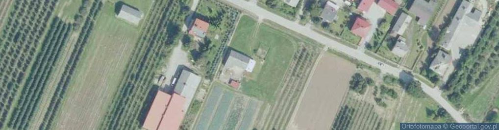Zdjęcie satelitarne OSP w Skotnikach