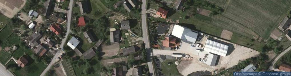 Zdjęcie satelitarne OSP w Skowierzynie