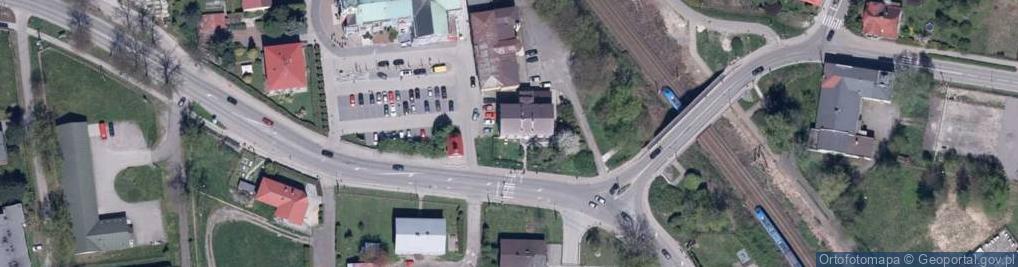 Zdjęcie satelitarne OSP w Śląskiej Fabryce Kabli