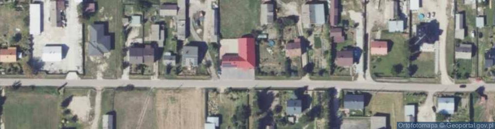 Zdjęcie satelitarne OSP w Słoniawach