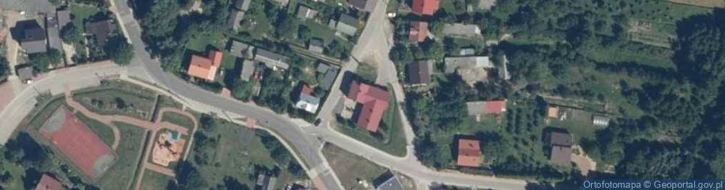 Zdjęcie satelitarne OSP w Smogorzowie