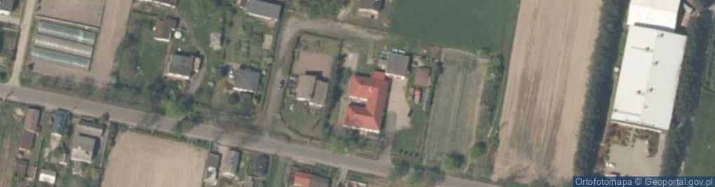 Zdjęcie satelitarne OSP w Sobocie