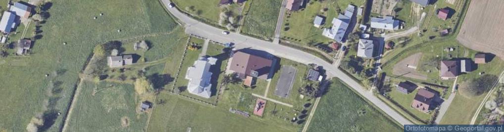 Zdjęcie satelitarne OSP w Spornym