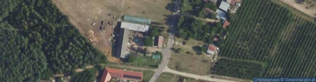 Zdjęcie satelitarne OSP w Stanisławowie