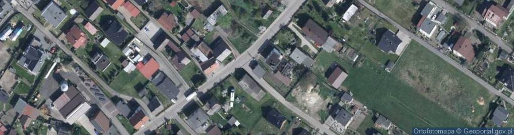 Zdjęcie satelitarne OSP w Starym Koźlu