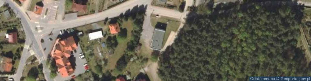 Zdjęcie satelitarne OSP w Stawigudzie