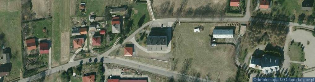 Zdjęcie satelitarne OSP w Stępinie