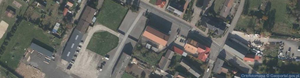 Zdjęcie satelitarne OSP w Straduni