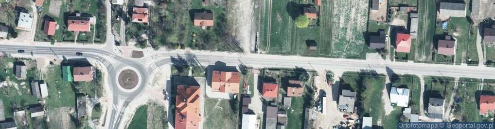 Zdjęcie satelitarne OSP w Suchowoli