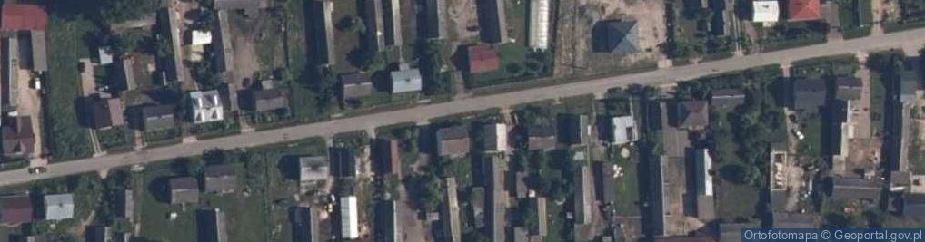 Zdjęcie satelitarne OSP w Sukowie