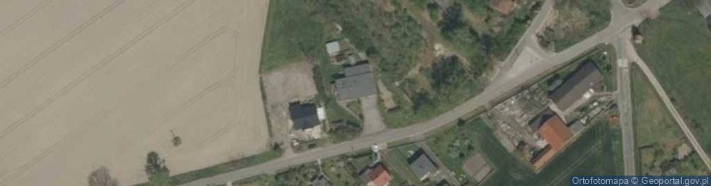 Zdjęcie satelitarne OSP w Świbiu
