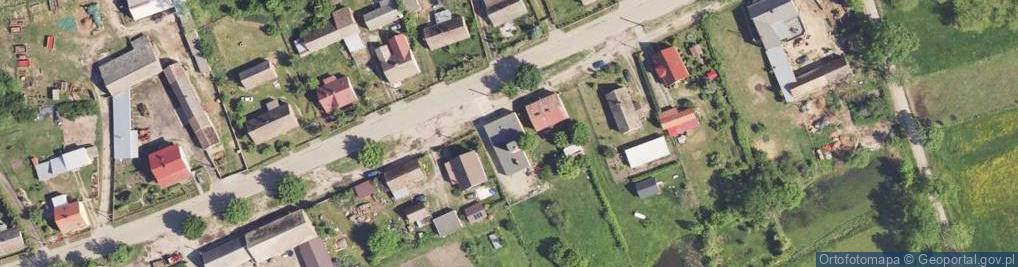 Zdjęcie satelitarne OSP w Świniarach