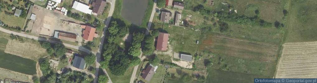 Zdjęcie satelitarne OSP w Świniarach