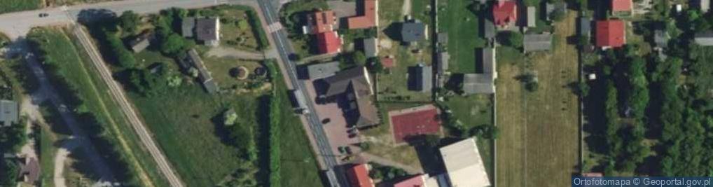 Zdjęcie satelitarne OSP w Szadkowicach