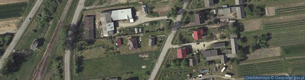 Zdjęcie satelitarne OSP w Szastarce Stacji