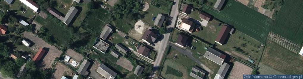 Zdjęcie satelitarne OSP w Szczygłach Dolnych