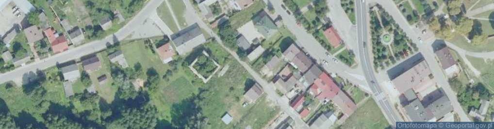 Zdjęcie satelitarne OSP w Tarłowie