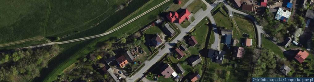 Zdjęcie satelitarne OSP w Tarnobrzegu Oś Nagnajów