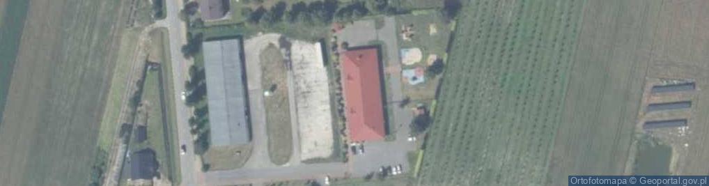 Zdjęcie satelitarne OSP w Tczowie