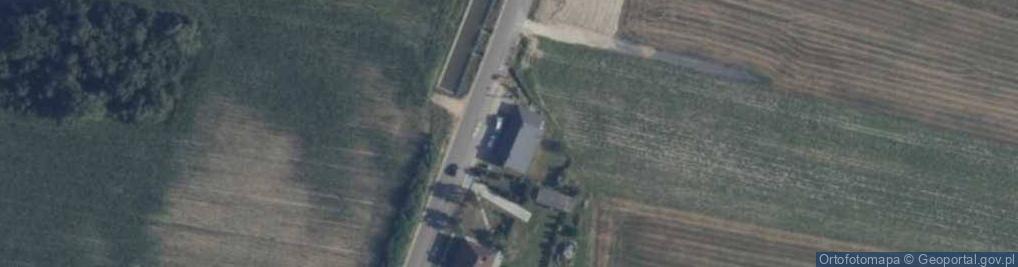 Zdjęcie satelitarne OSP w Teodorowie