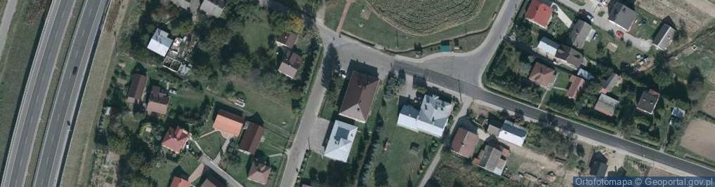 Zdjęcie satelitarne OSP w Terliczce