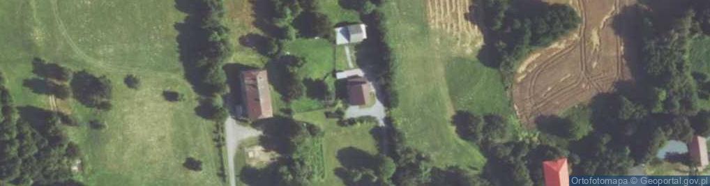Zdjęcie satelitarne OSP w Tomiszowicach