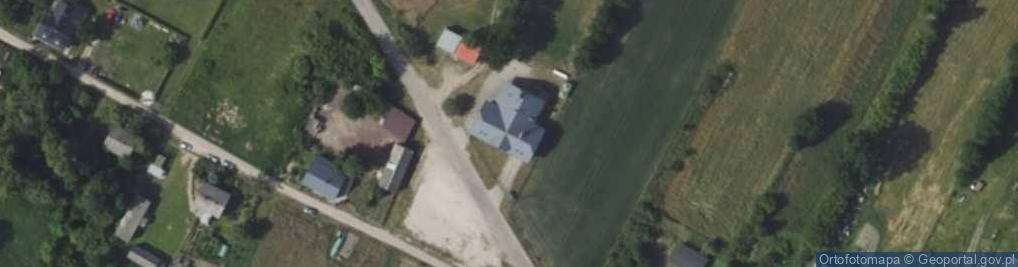 Zdjęcie satelitarne OSP w Trzepowie