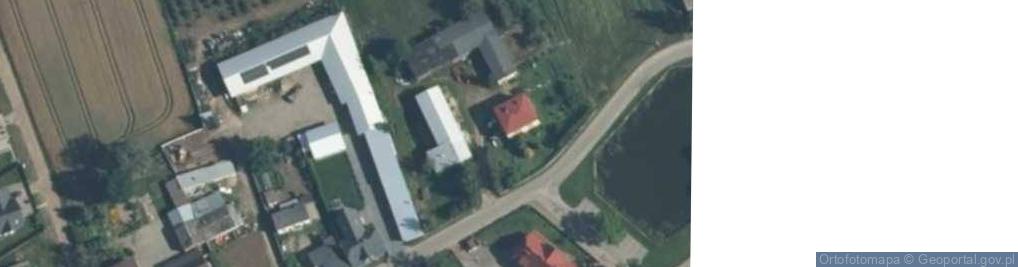 Zdjęcie satelitarne OSP w Tuszewie