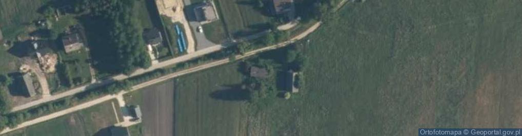 Zdjęcie satelitarne OSP w Unikowie