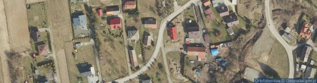 Zdjęcie satelitarne OSP w Warzycach