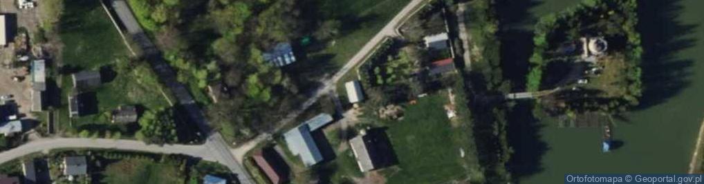 Zdjęcie satelitarne OSP w Widawce