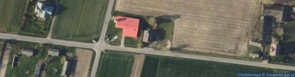 Zdjęcie satelitarne OSP w Wólce Krosnowskiej