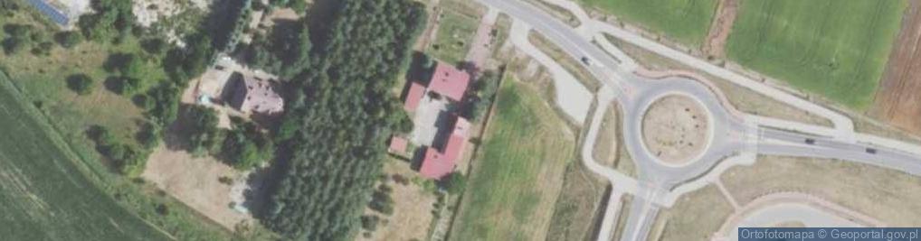 Zdjęcie satelitarne OSP w Wólce Wojnowskiej