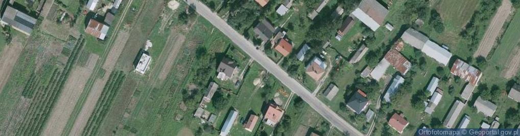 Zdjęcie satelitarne OSP w Woli Sernickiej
