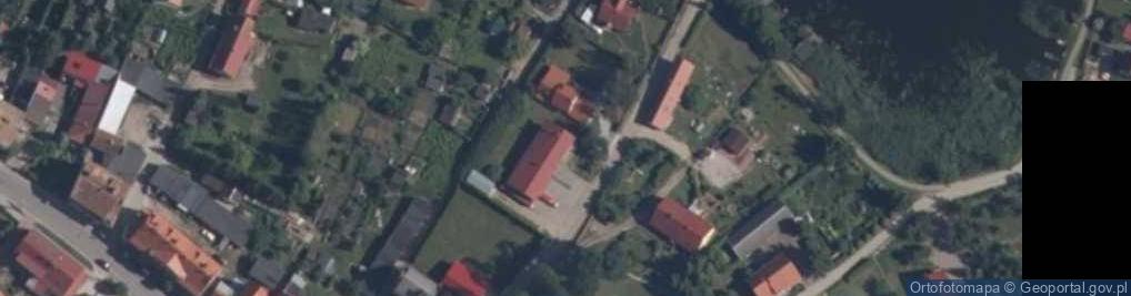 Zdjęcie satelitarne OSP w Wydminach