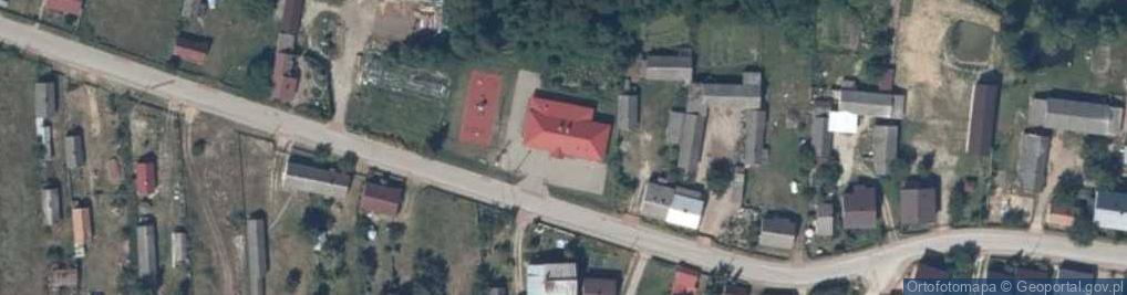 Zdjęcie satelitarne OSP w Wysokinie