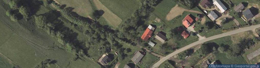 Zdjęcie satelitarne OSP w Zahoczewiu