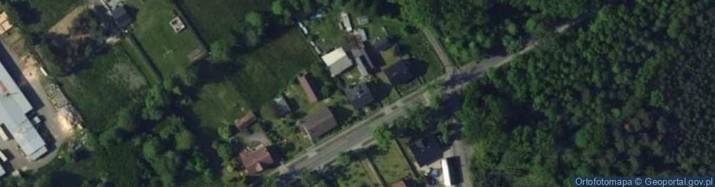 Zdjęcie satelitarne OSP w Zakładzie Przemysłu Drzewnego Murów