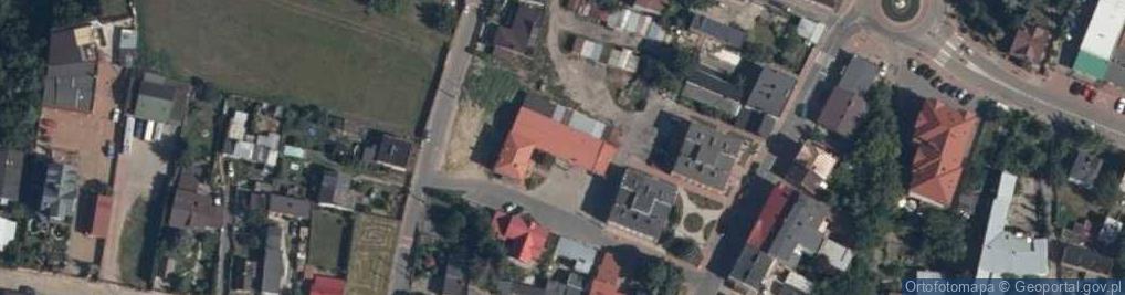 Zdjęcie satelitarne OSP w Zakroczymiu