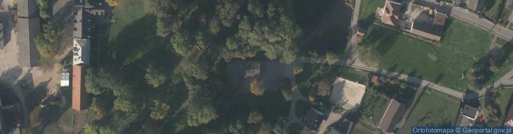 Zdjęcie satelitarne OSP w Zakrzowie