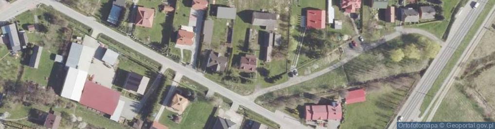 Zdjęcie satelitarne OSP w Zakrzowie