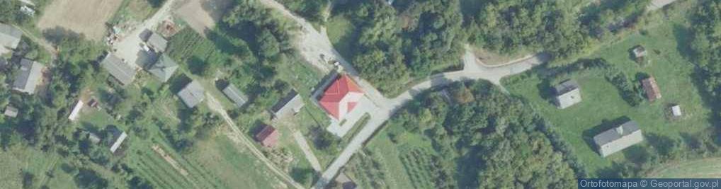 Zdjęcie satelitarne OSP w Zakrzowie