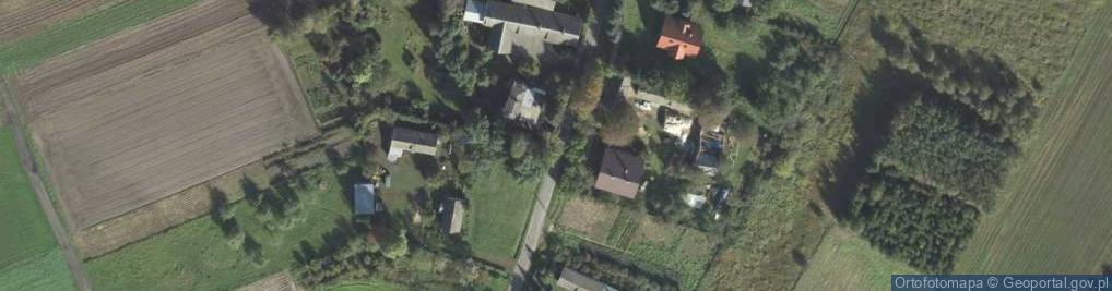 Zdjęcie satelitarne OSP w Zawieprzycach