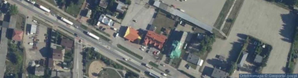 Zdjęcie satelitarne OSP w Zbuczynie