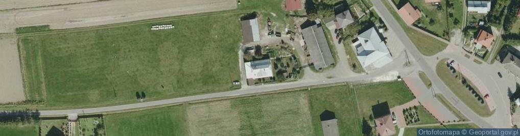 Zdjęcie satelitarne OSP w Zdziarcu