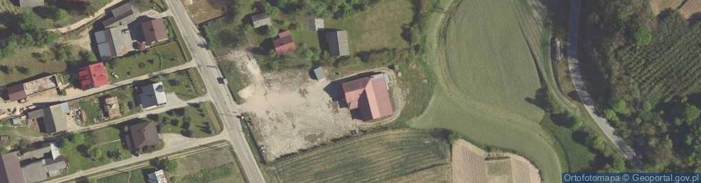 Zdjęcie satelitarne OSP w Zdziłowicach i